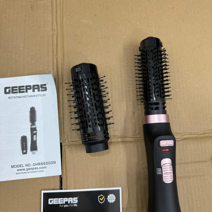 Geepas 2-in-1 Hot Hair Styler 86000 – Dryer & Volumizer for Salon Results | AwamiImport.com