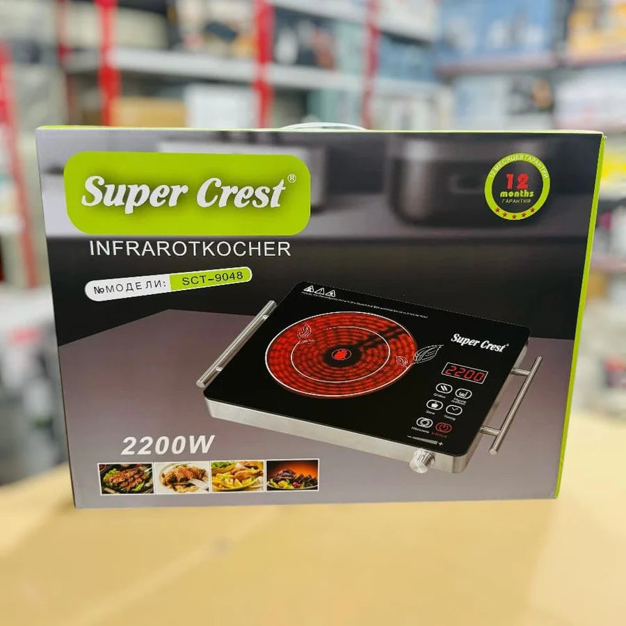 Super Crest 3 Steps Universal Hot Plate SCT-9048 – Electric Cooker | AwamiImport.com