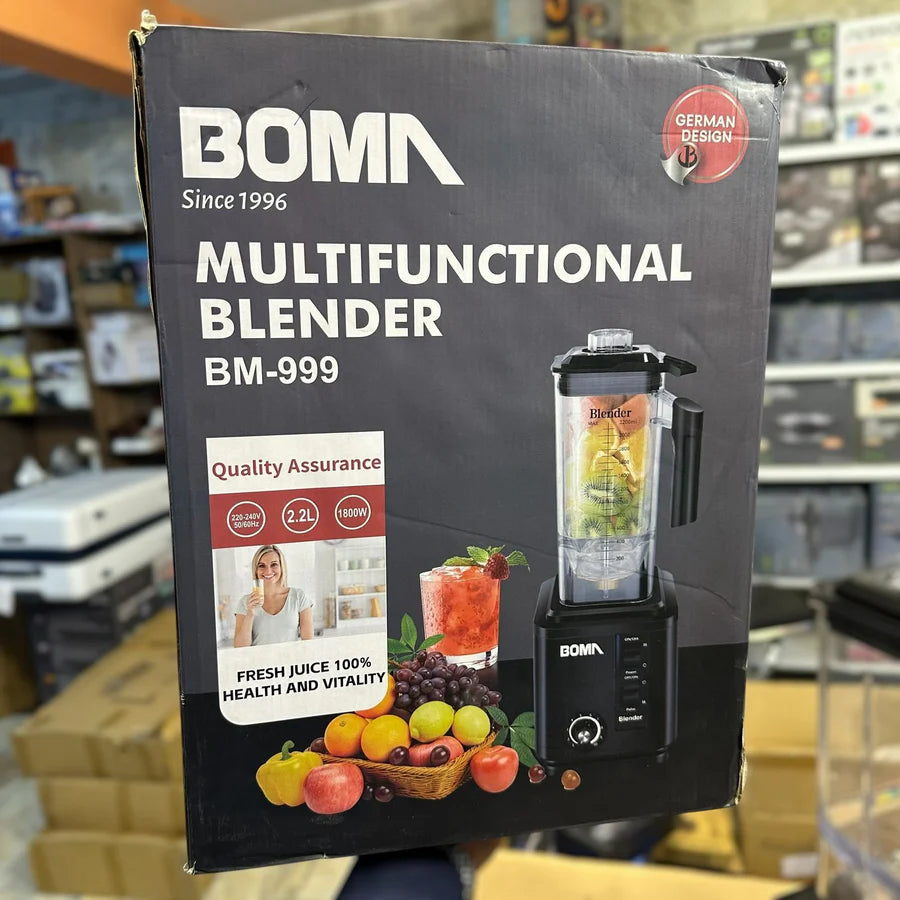 BOMA BM-999 Commercial Blender – Heavy-Duty Performance for Every Kitchen | AwamiImport.com