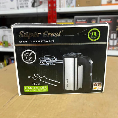 SUPER CREST Hand Mixer 750W SCT-5004 | AwamiImport.com