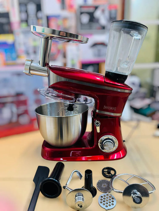 Royalty Line Germany 6.5L Kitchen Master Stand Mixer – 1900W Heavy Duty 3-in-1 Machine |