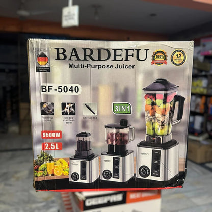 Bardefu 3-in-1 BF-5040 Blender, Chopper & Grinder – Versatile Power | AwamiImport.com