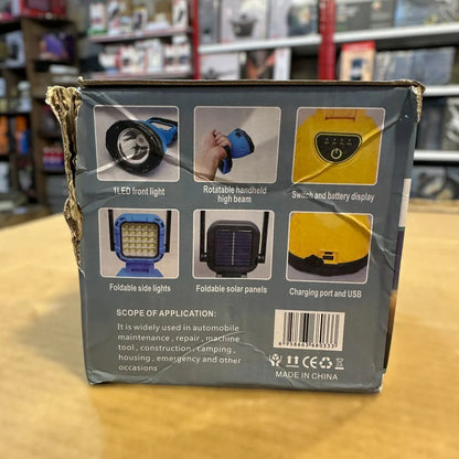 Solar Multi-Source Work Light HS-8033AB – Bright, Reliable Lighting | AwamiImport.com