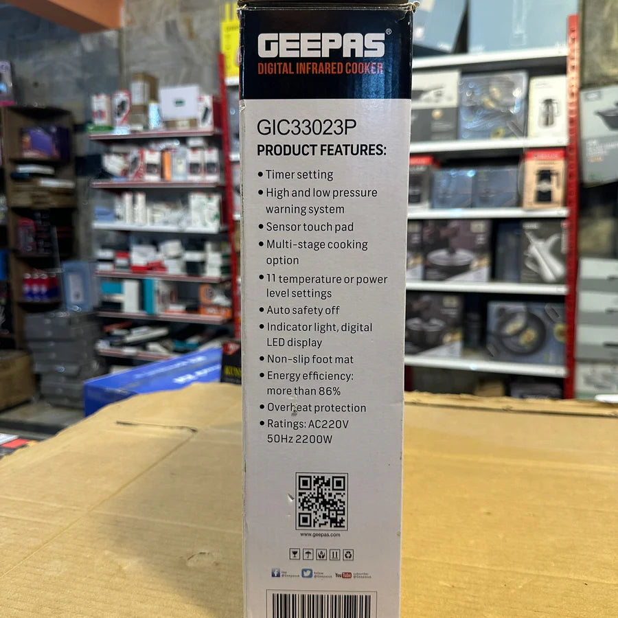 Geepas Digital Hot Plate-33023 | AwamiImport.com