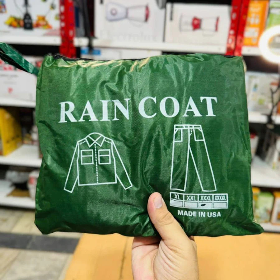 Made in USA Rain Coat – Waterproof, Durable & Lightweight | AwamiImport.com