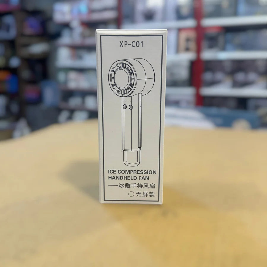 Portable Ice Compression Rechargeable Hand Fan XP-C01 | AwamiImport.com