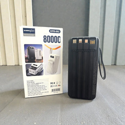 KAMAL 80000mAh 44W Super Fast Charge Power Bank KPB-082