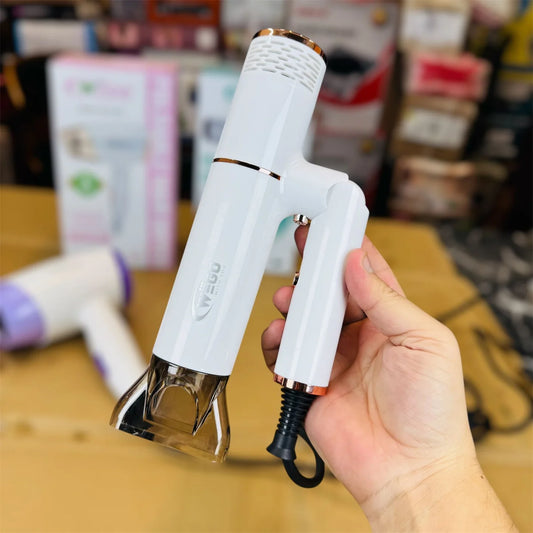 WEGO Foldable Hair Dryer – Compact Fast Drying with 1 Year Warranty | AwamiImport.com