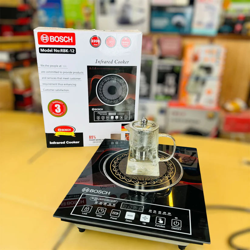 Bosch Infrared Cooker RBK-12 – 2200W Energy Efficient Electric Stove