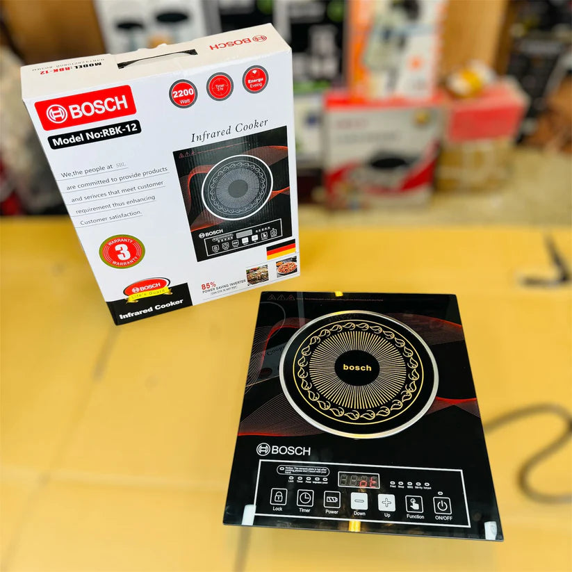 Bosch Infrared Cooker RBK-12 – 2200W Energy Efficient Electric Stove