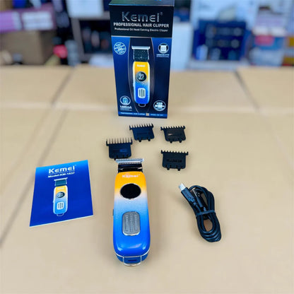 Imported KEMEI KM-1837 Carbon Steel Cutter Hair Trimmer