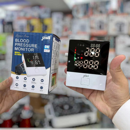 ZK-B868 Upper Arm Digital Blood Pressure Monitor with Voice | Large LED Display & USB Powered BP Machine