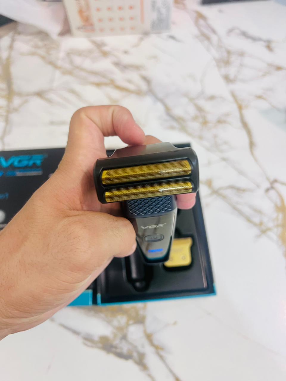 VGR V-366 3-in-1 Professional Grooming Kit – Hair Clipper, Nose Hair Trimmer & Electric Shaver| 🇦🇷 Argentina lot