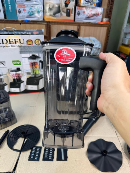 Bardefu 6-in-1 2.5L Multipurpose Blender 5070 – German Lot Heavy Duty Kitchen Machine