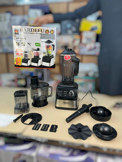 Bardefu 6-in-1 2.5L Multipurpose Blender 5070 – German Lot Heavy Duty Kitchen Machine