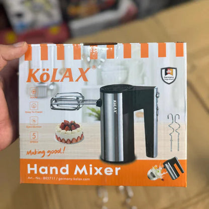 Kolax 802711 Hand Mixer – 7-Speed with Stainless Steel Beaters | AwamiImport.com
