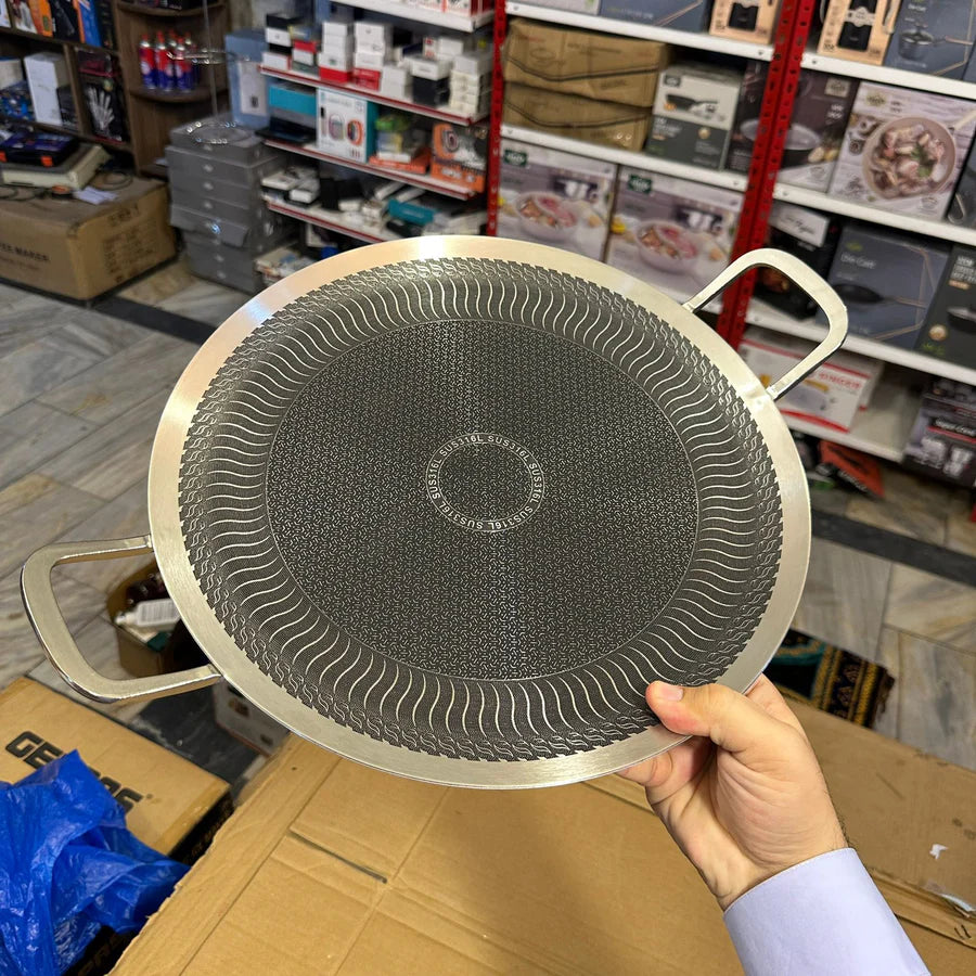 Laser Coated Honeycomb Tawa Premium Cookware | AwamiImport.com