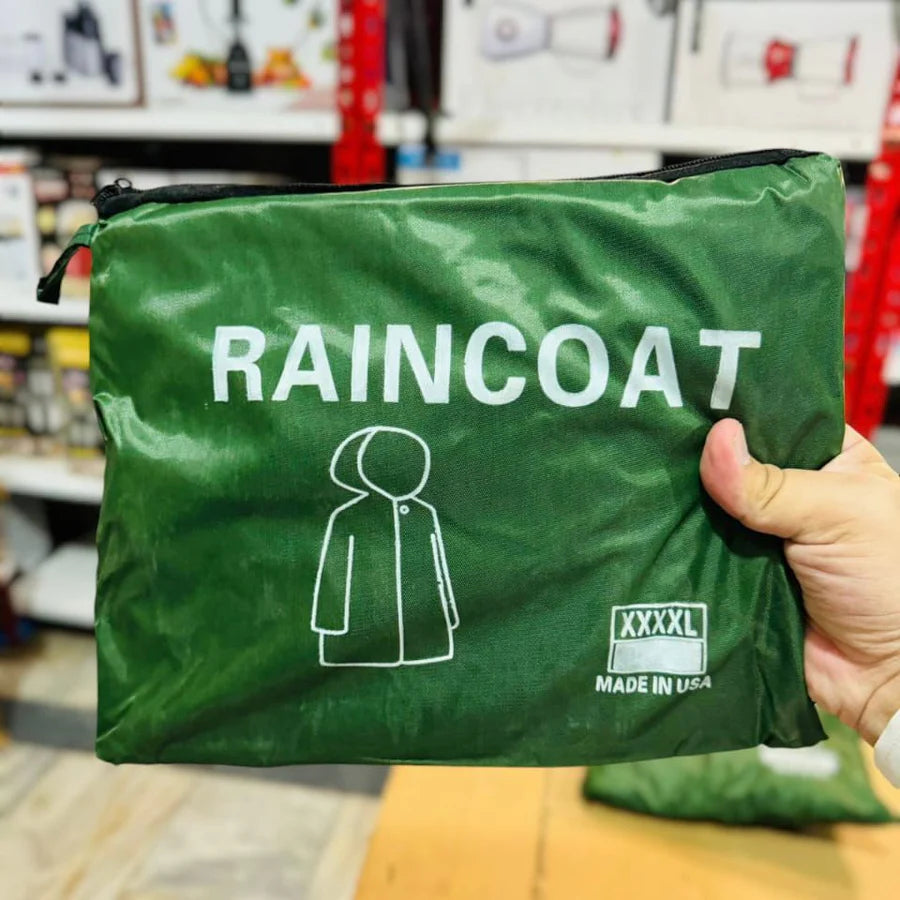 Made in USA Rain Coat – Waterproof, Durable & Lightweight | AwamiImport.com