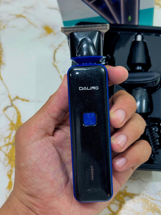 "DALING DL‑9236 3‑in‑1 Rechargeable Grooming Kit – Hair, Beard & Body Trimmer | AwamiImport.com"