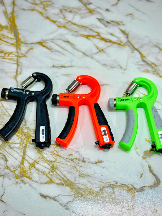 Imported Adjustable Hand Gripper (5–60kg) with Automatic Counting & Non-Slip Grip | AwamiImport.com