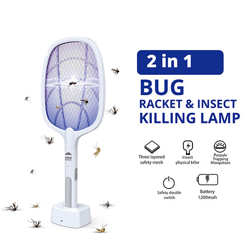 Hopes H-825 Mosquito Killer Racket – 1200mAh with Type-C Charging |