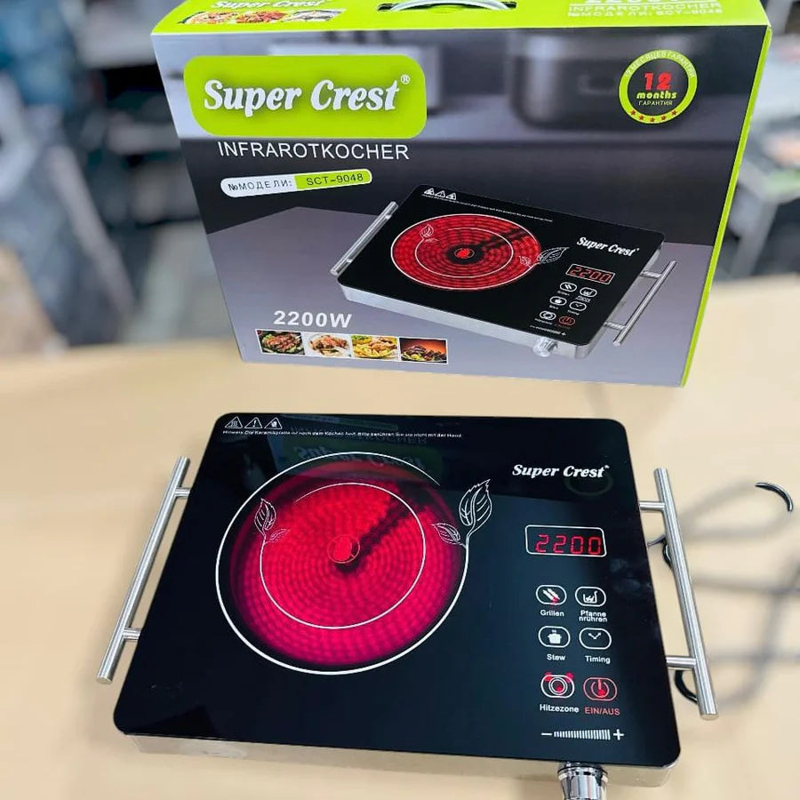 Super Crest 3 Steps Universal Hot Plate SCT-9048 – Electric Cooker | AwamiImport.com