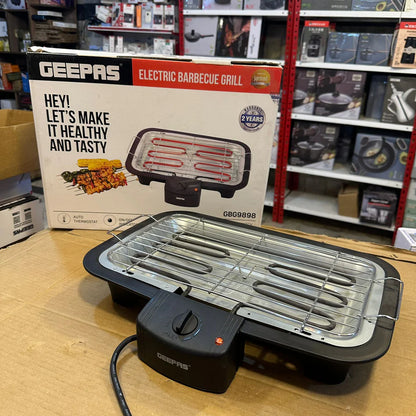 Geepas Electric Barbecue Grill 9898 – Indoor BBQ & Grilling | AwamiImport.com