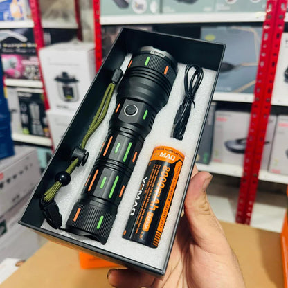 Yemao High Power LED Flashlight – Ultra-Bright & Long-Range Torch | AwamiImport.com