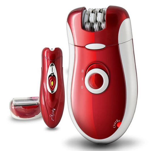 3-in-1 Portable Ladies Epilator & Shaver KM519A – Painless Hair Removal |