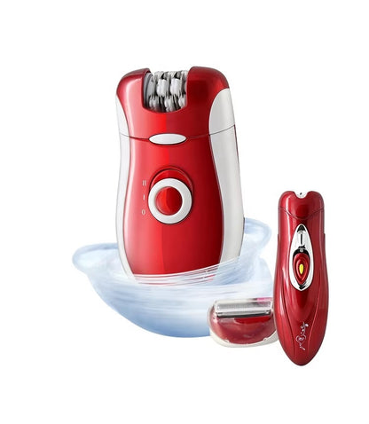 3-in-1 Portable Ladies Epilator & Shaver KM519A – Painless Hair Removal |