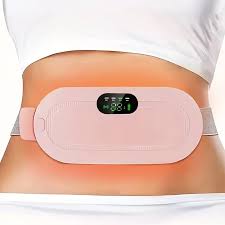 Portable Cordless Heating Pad for Menstrual Cramps – 3 Heat & 4 Massage Modes | AwamiImport.com