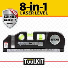 8-in-1 Laser Level Measure with Steel Tape – Multipurpose Measuring Tool with Laser & Scale |