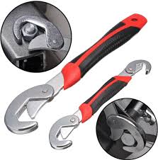 Snap’n Grip Universal Wrench Set (2pcs) – 9–32mm Adjustable Spanner | AwamiImport.com