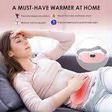 Portable Cordless Heating Pad for Menstrual Cramps – 3 Heat & 4 Massage Modes | AwamiImport.com