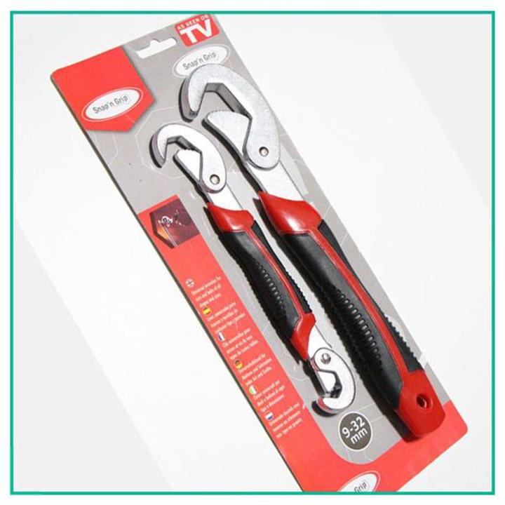 Snap’n Grip Universal Wrench Set (2pcs) – 9–32mm Adjustable Spanner | AwamiImport.com