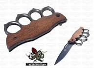 Derespina 2-in-1 USA Knuckle Knife – Folding Tactical  Grip Knife |