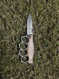 Derespina 2-in-1 USA Knuckle Knife – Folding Tactical  Grip Knife |