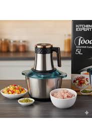 Kitchen Expert 5L Electric Chopper 800W – Heavy Duty  Machine |