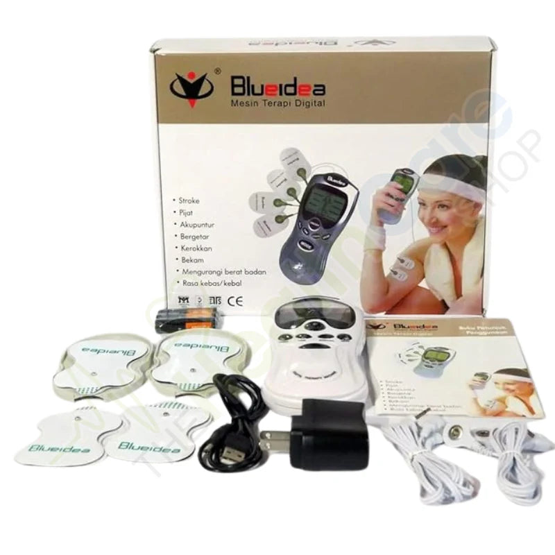 Blueidea Digital Therapy & Massage Machine – Electronic Pulse Massager for Pain Relief & Muscle Relaxation