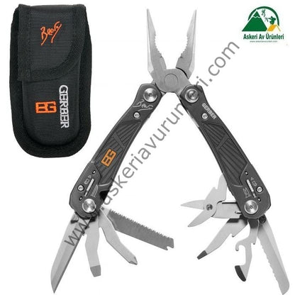 Gerber Bear Grylls 16-in-1 Imported Multi-Tool Plier – Stainless Steel Survival Kit |