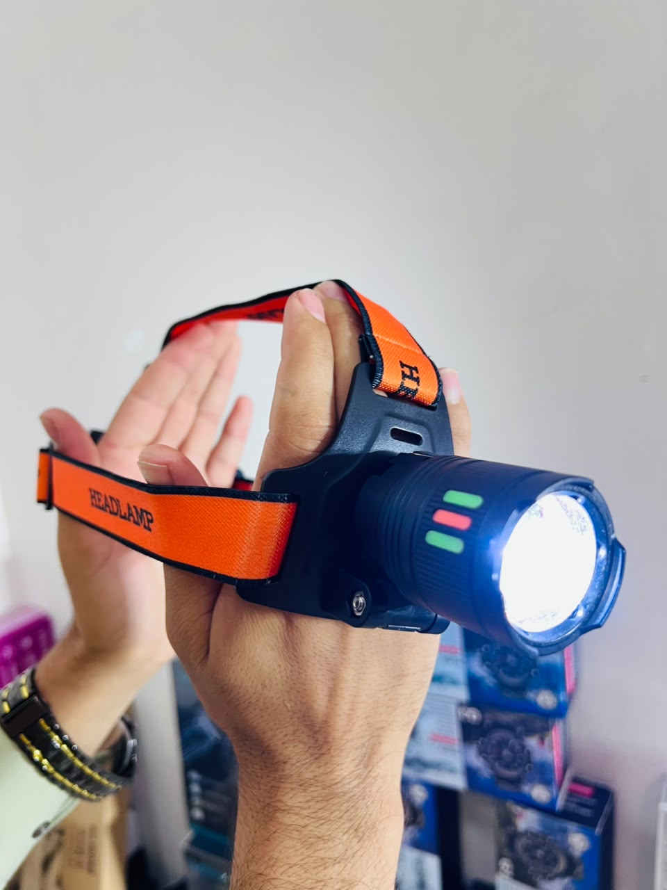X Balog BL-T203-TG Super Bright LED Head Lamp