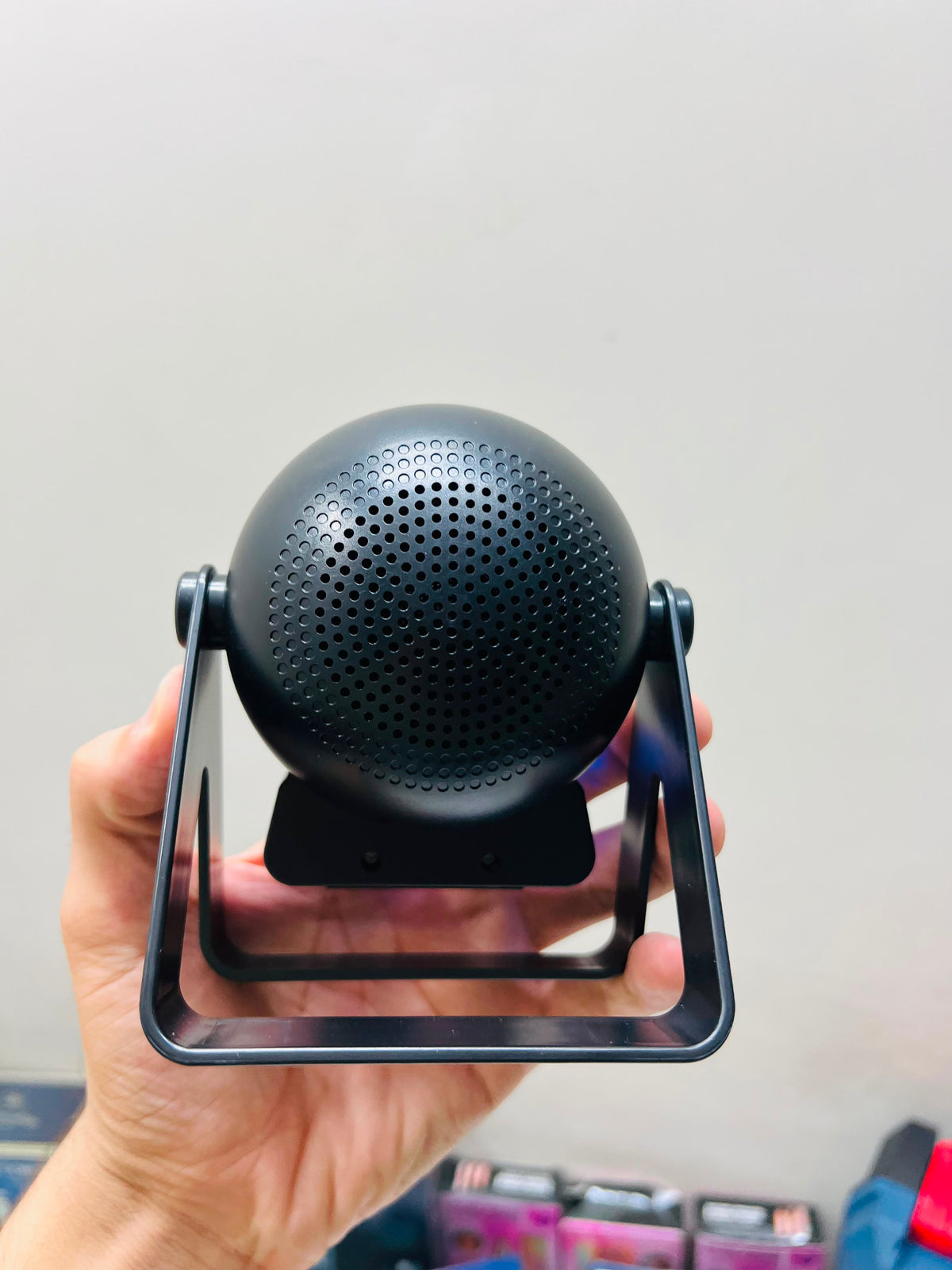 Kamal Portable Speaker KSP-02 – 360° Rotating Powerful Sound with LED Light
