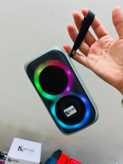 Kamal KSP-07 Portable Speaker – 6 Hours Playtime, USB & Card Support, 1200mAh Battery