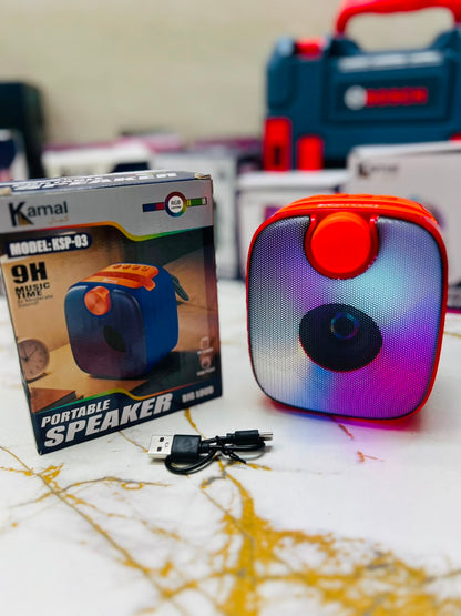 Kamal KSP-03 Big Loud Speaker – 9 Hours Music Time, TF Card & USB Port | Made in Dubai