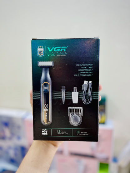 VGR Voyager-360 Rechargeable Dual-Sided Trimmer – IPX Waterproof Grooming Machine|🇦🇷ARGENTINA LOT