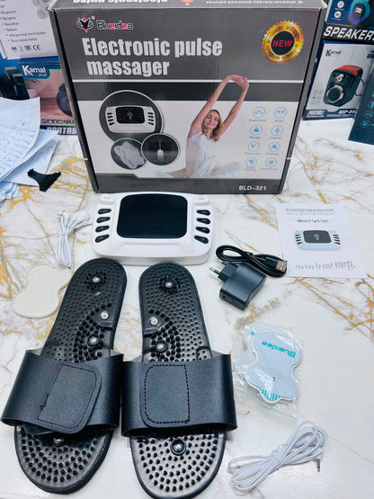 Blueidea Electronic TENS Pulse Massager BLD321 – Smart Muscle Pain Relief & Body Therapy Device