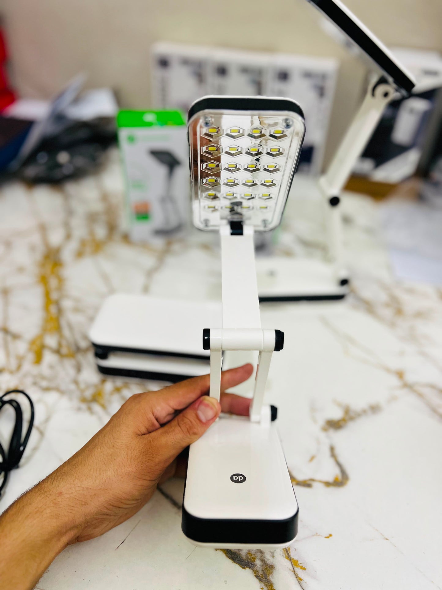 Desk Lamp LED  666 Rechargeable – 800mAh Study Light (3–5 Hours Backup) |