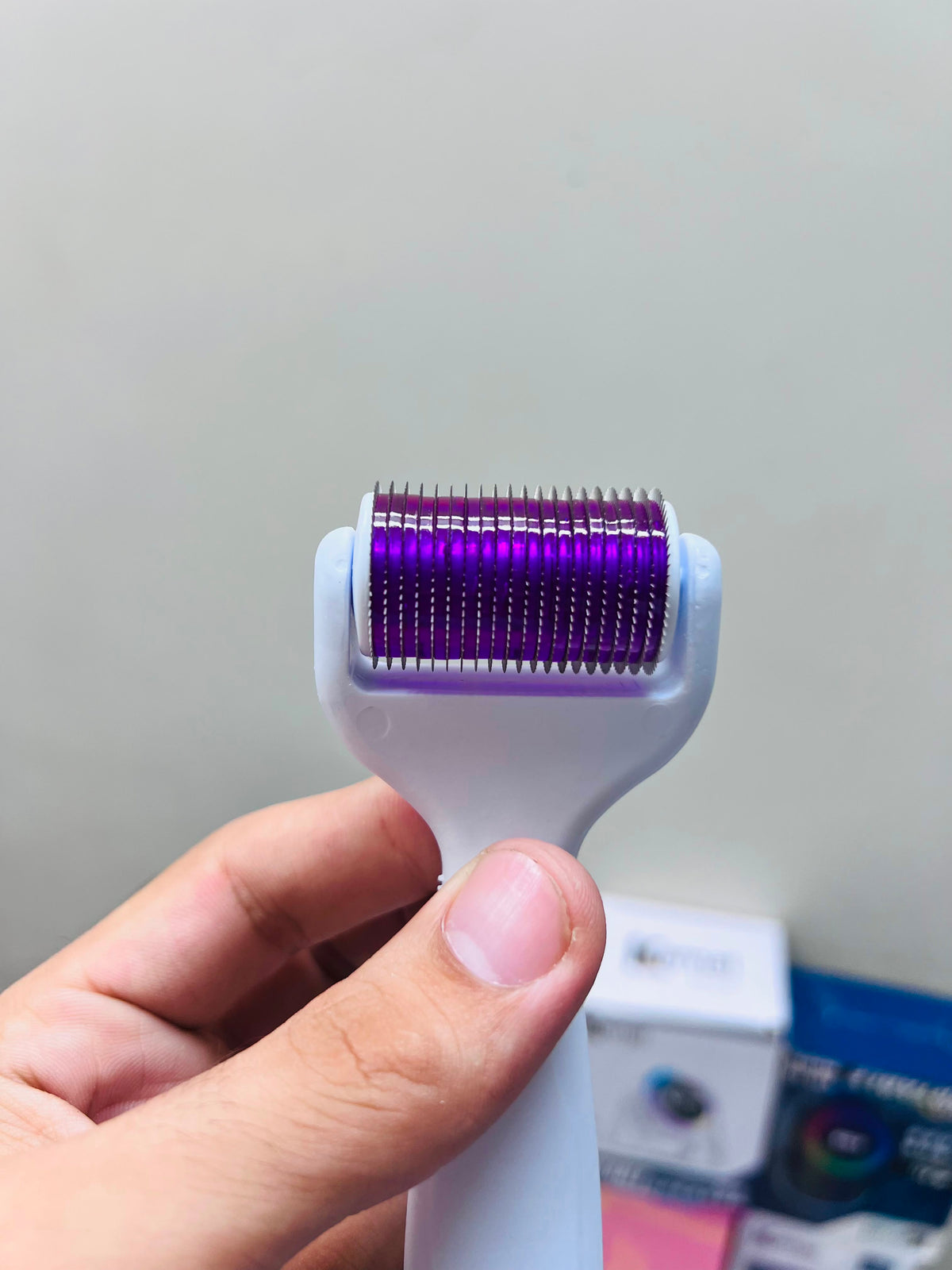 Imported 6-in-1 Derma Roller System – 1200 Needles, Face, Body & Eye Care Kit