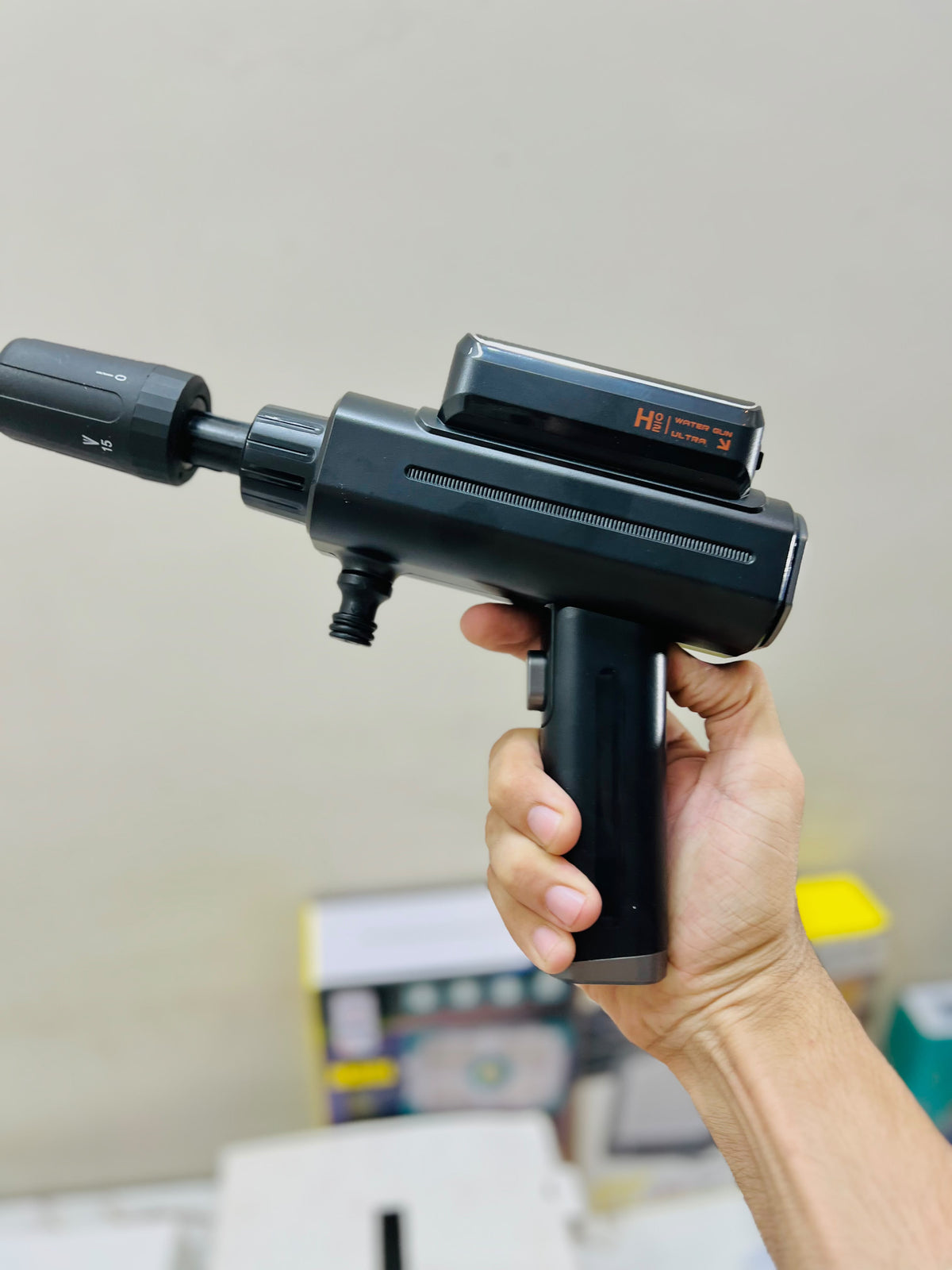 MDHL Imported X9 2-in-1 High Pressure Water Gun – Cordless Washer with Large-Capacity Lithium Battery, 5M Water Pipe & Foam Pot