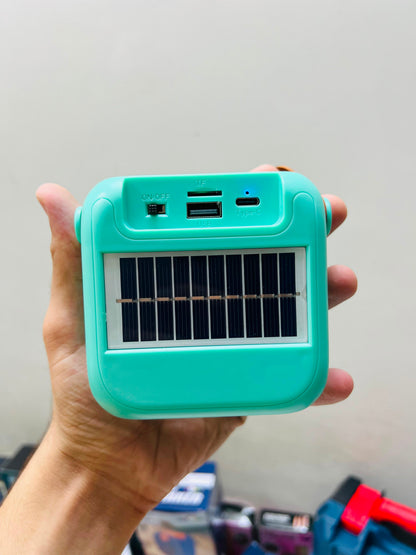 Kamal KSP-11 CNHANCE Bass Solar Energy USB Disk Loud Stereo 5W Speaker